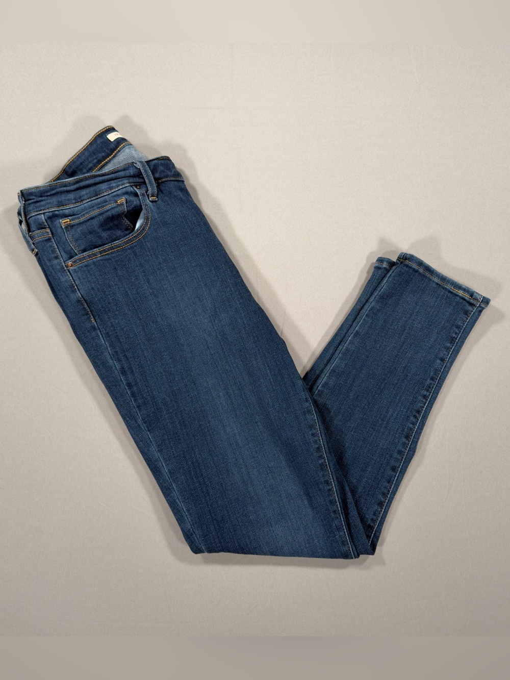 Levi's 721 High Rise Skinny Jeans Womens Size 30x27 Dark Wash Blue Denim